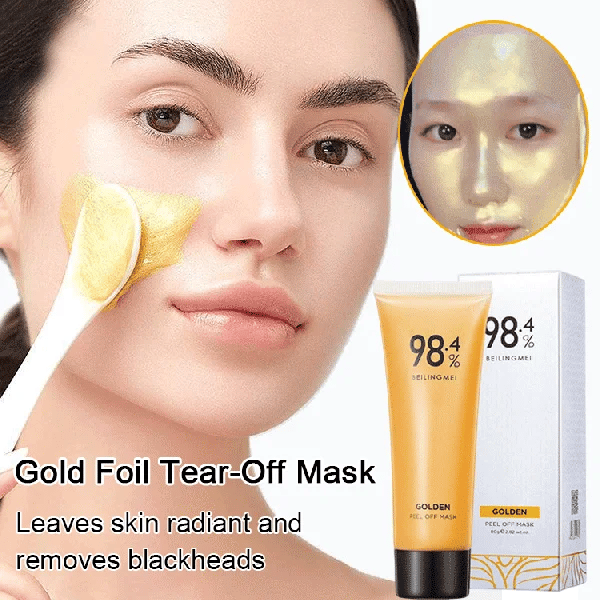 GOLD FOIL PEEL-OFF MASK ( 4.9⭐ /1762 reviews )