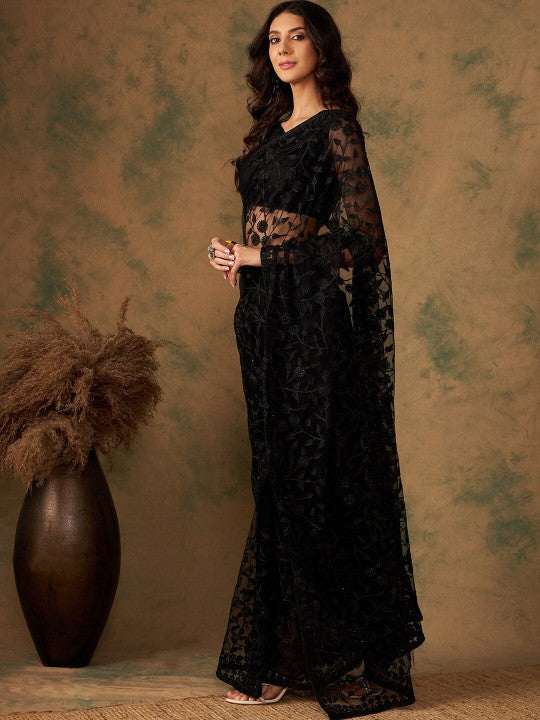 1-MIN READY TO WEAR FLORAL SAREE