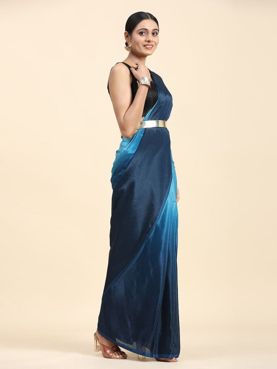 1-MIN READY TO WEAR Ombre SAREE