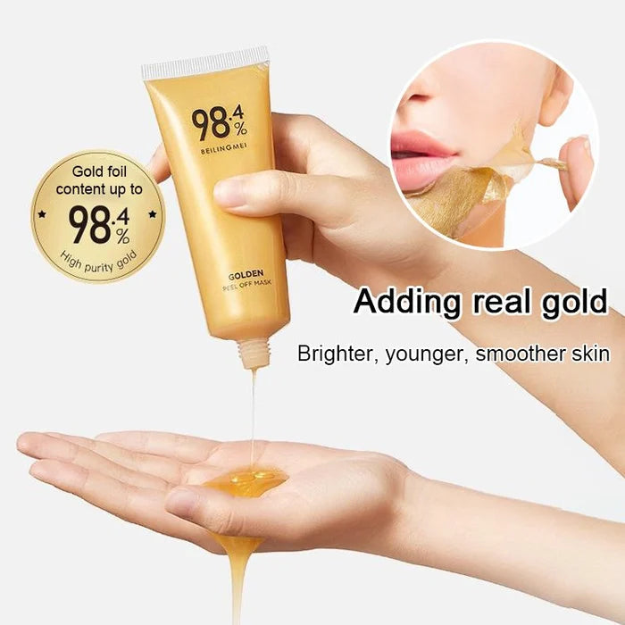 GOLD FOIL PEEL-OFF MASK ( 4.9⭐ /1762 reviews )
