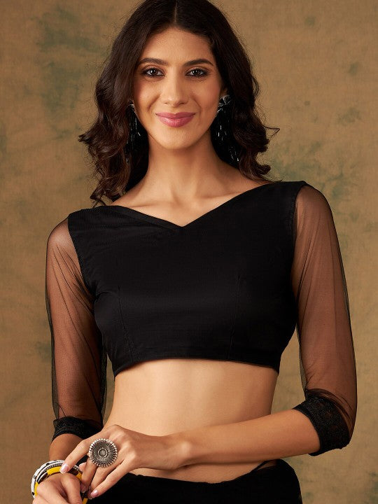 1-MIN READY TO WEAR FLORAL SAREE
