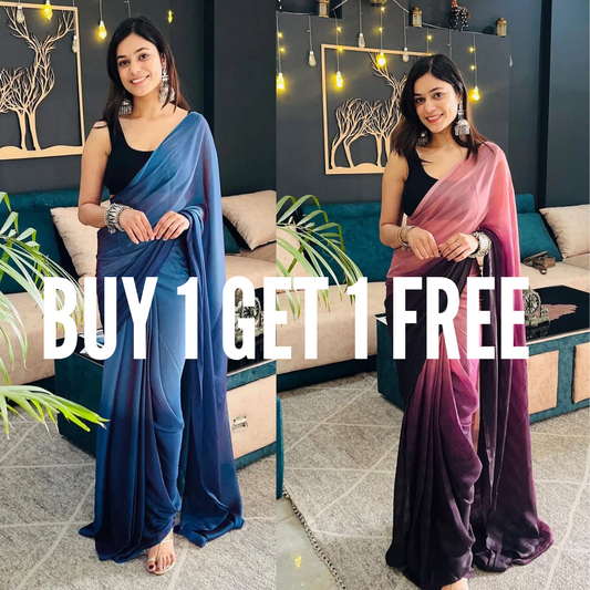 Be a Diva in 1 Minute Ready to Wear Saree