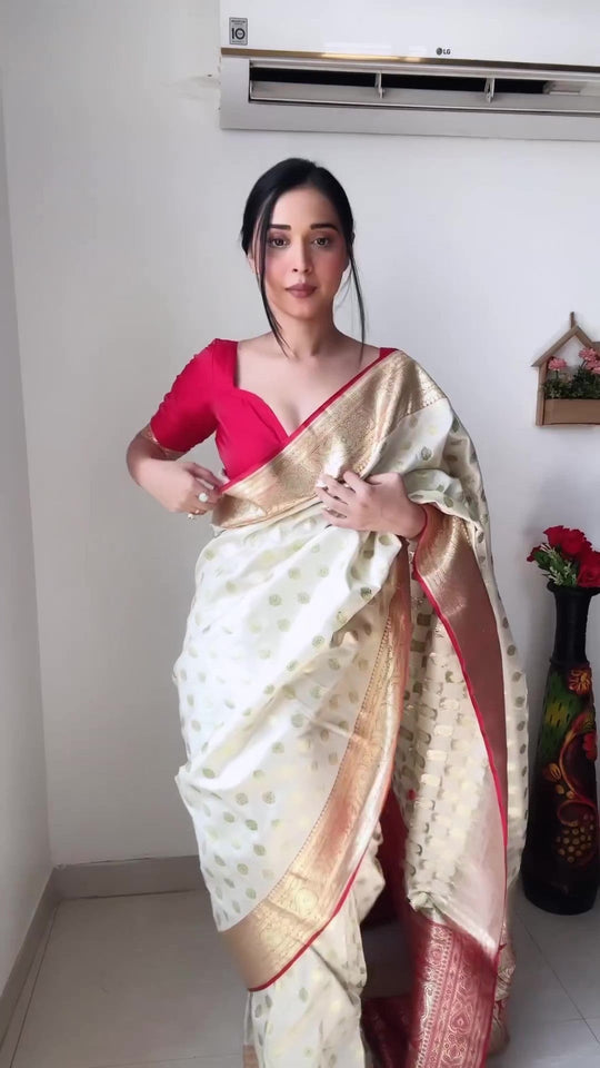 1 Minute Ready to Wear Saree Vibrant