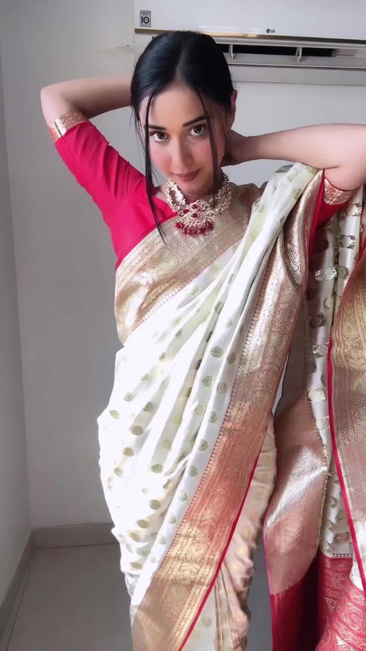 1 Minute Ready to Wear Saree Vibrant