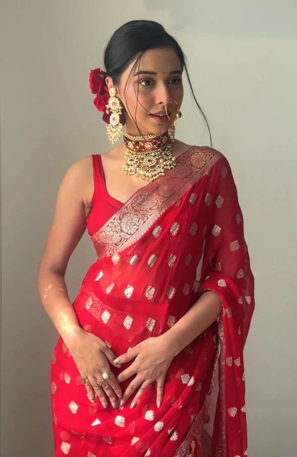 Stunning 1 Minute Ready to Wear Saree