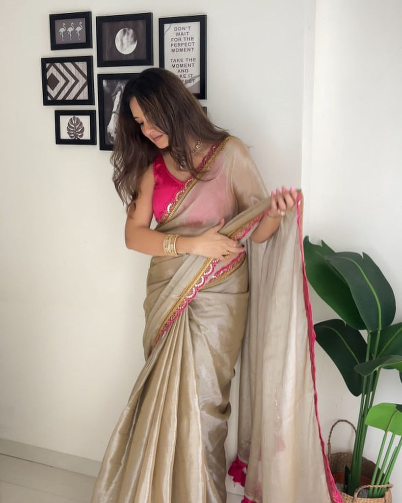 One Minute Luxurious Jimichu Saree