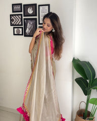 One Minute Luxurious Jimichu Saree