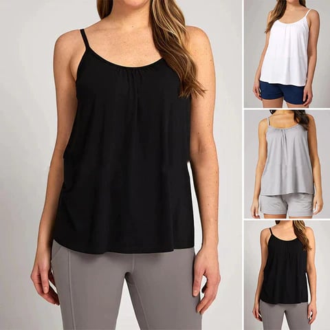 🔥 49% Off - Tank With Built-In Bra - Saving Box