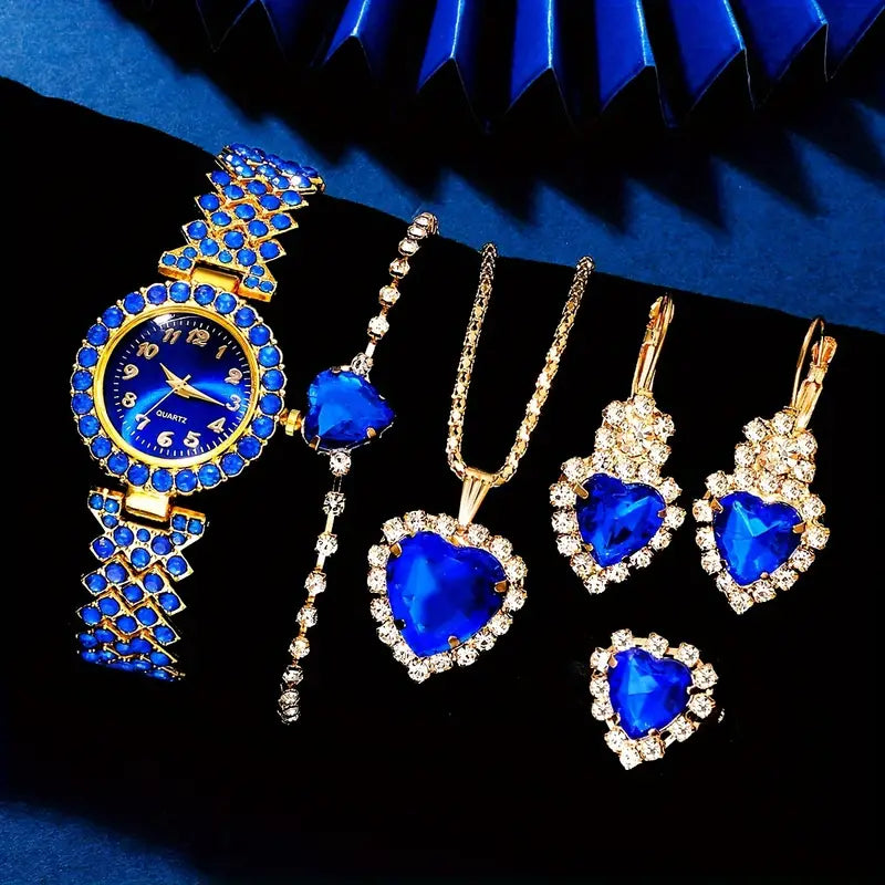 Elegant Rhinestone Quartz Watch Smart Pack