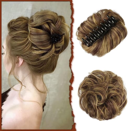 Stylish Curly Bun Hair - Special Pack