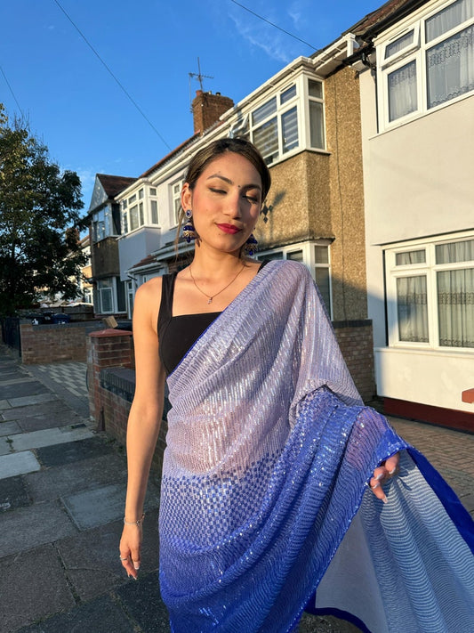 One Minute Ready To Party Saree