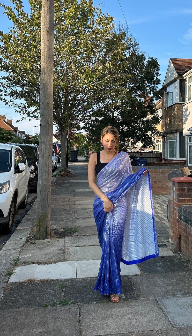 One Minute Ready To Party Saree
