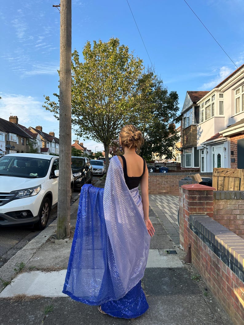 One Minute Ready To Party Saree