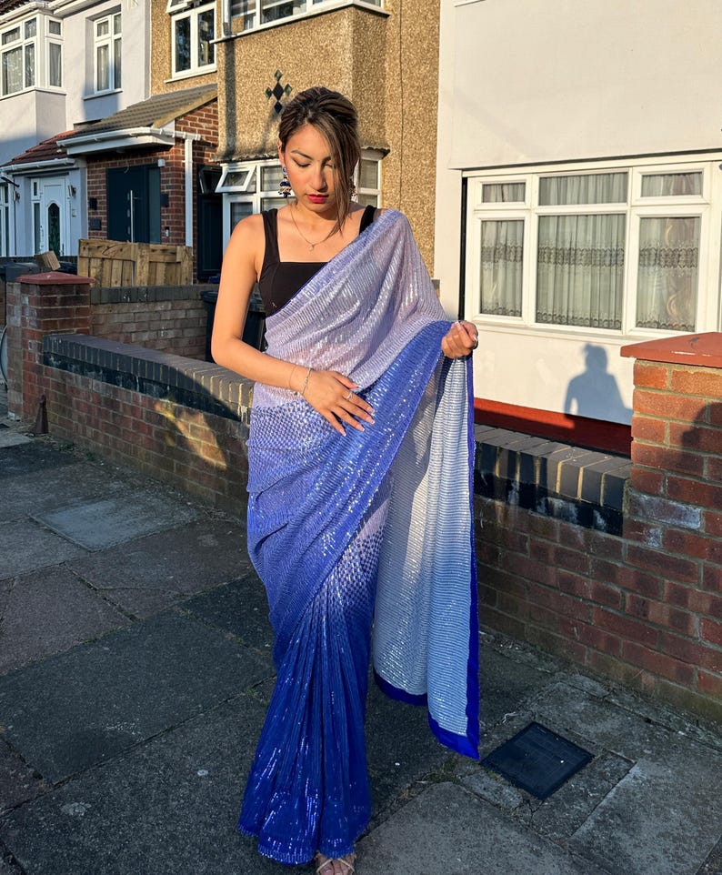 One Minute Ready To Party Saree